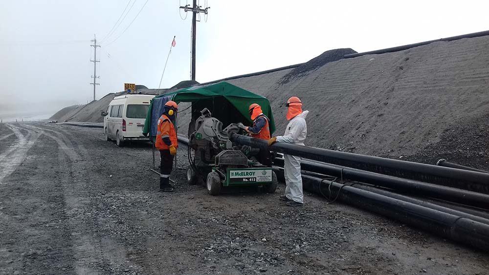 TERMOFUSIÓN E INSTALACIÓN DE TUBERÍAS HDPE